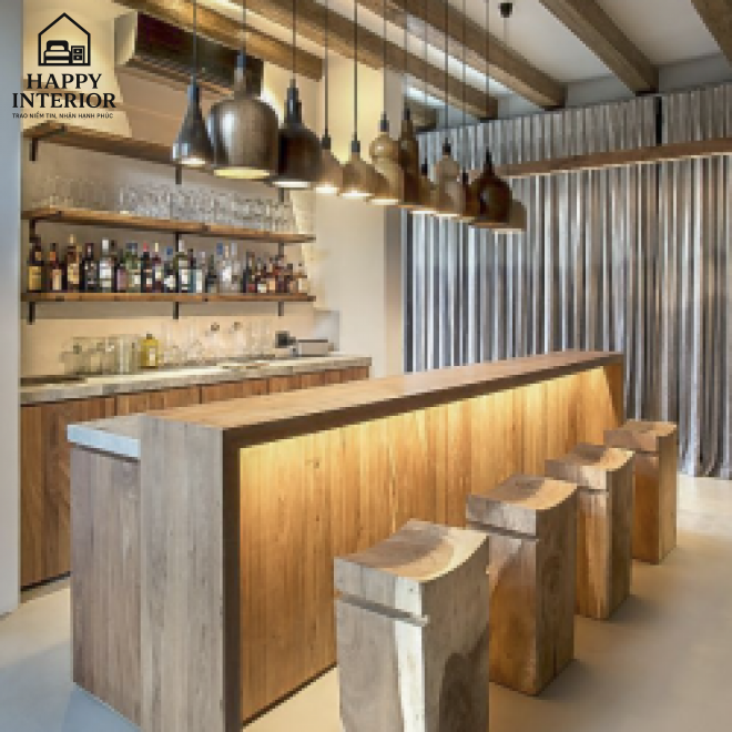Mẫu quầy bar MS04